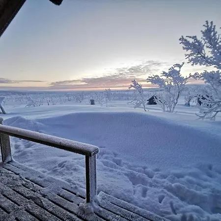 Appartement Tunturikelo - Beautiful Log In The Fells *