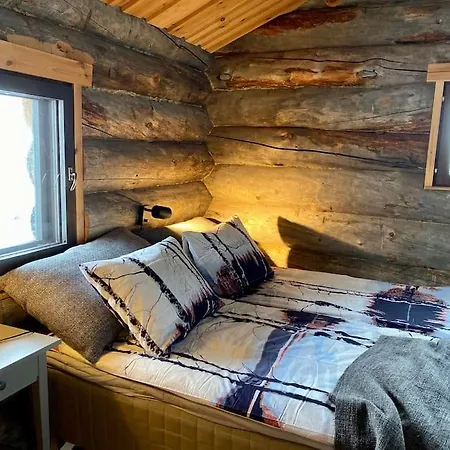 Lägenhet Tunturikelo - Beautiful Log In The Fells *