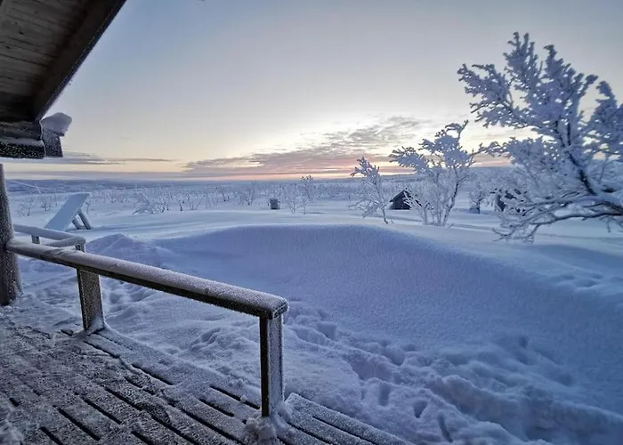 公寓 Tunturikelo - Beautiful Log In The Fells *