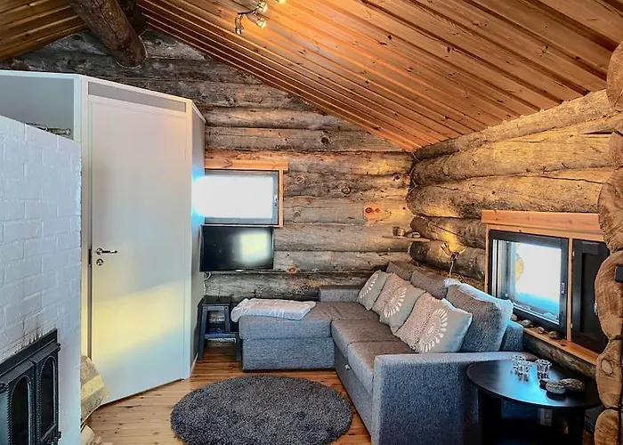 Tunturikelo - Beautiful Log In The Fells 公寓