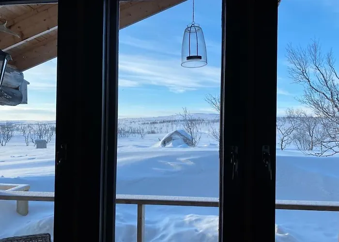 公寓 Tunturikelo - Beautiful Log In The Fells *