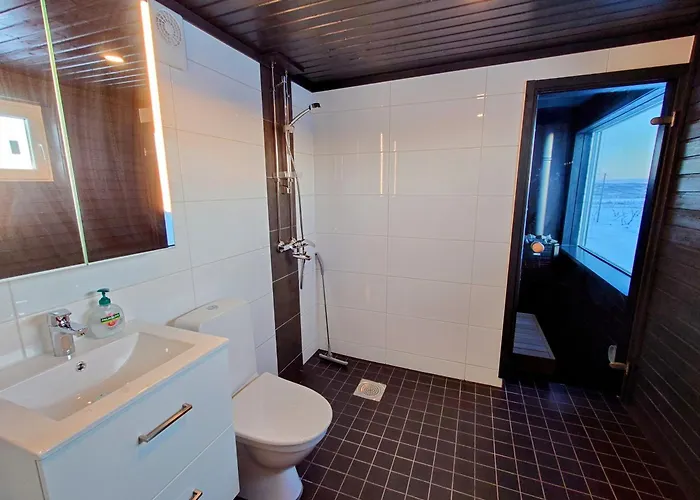 公寓 Tunturikelo - Beautiful Log In The Fells 乌茨约基